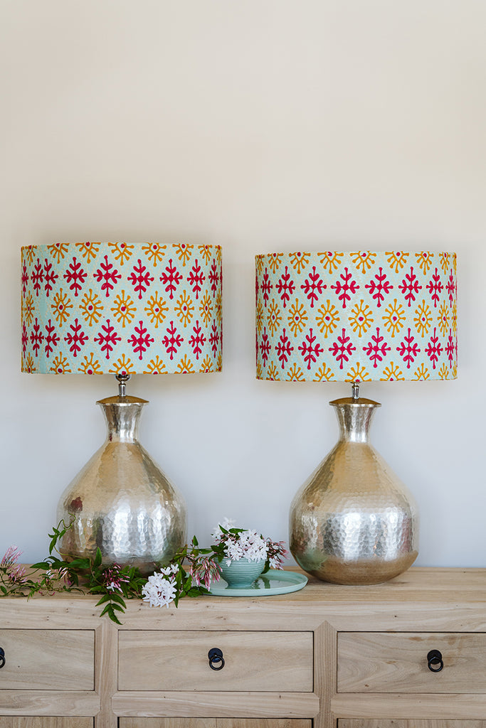 Embroidered Lamp Shade
