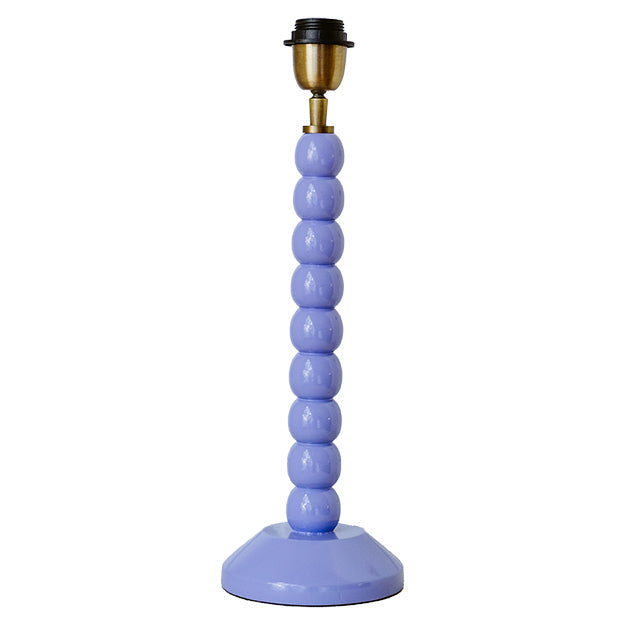 Lacquered Timber Lamp Base - LavenderLacquered Timber Lamp Base - Lavender