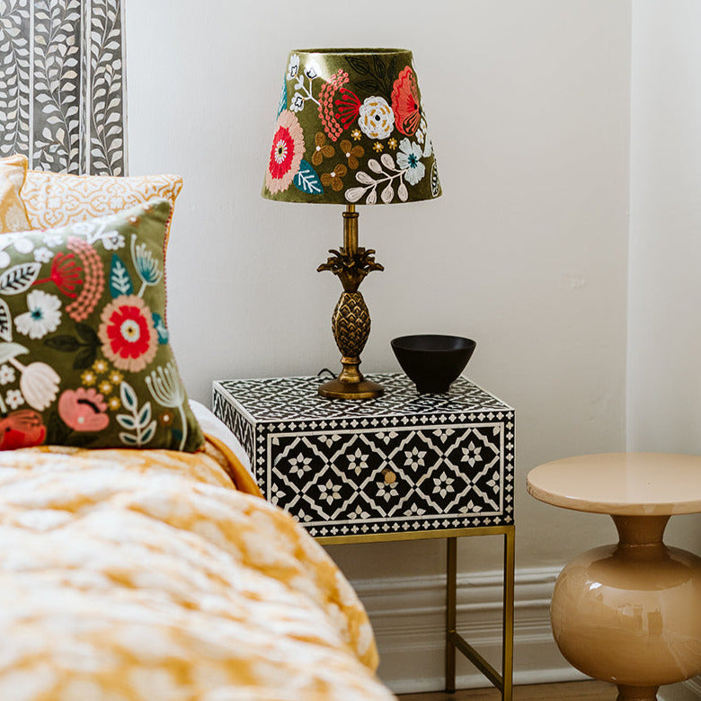 Lampshade | Summer Florals Green