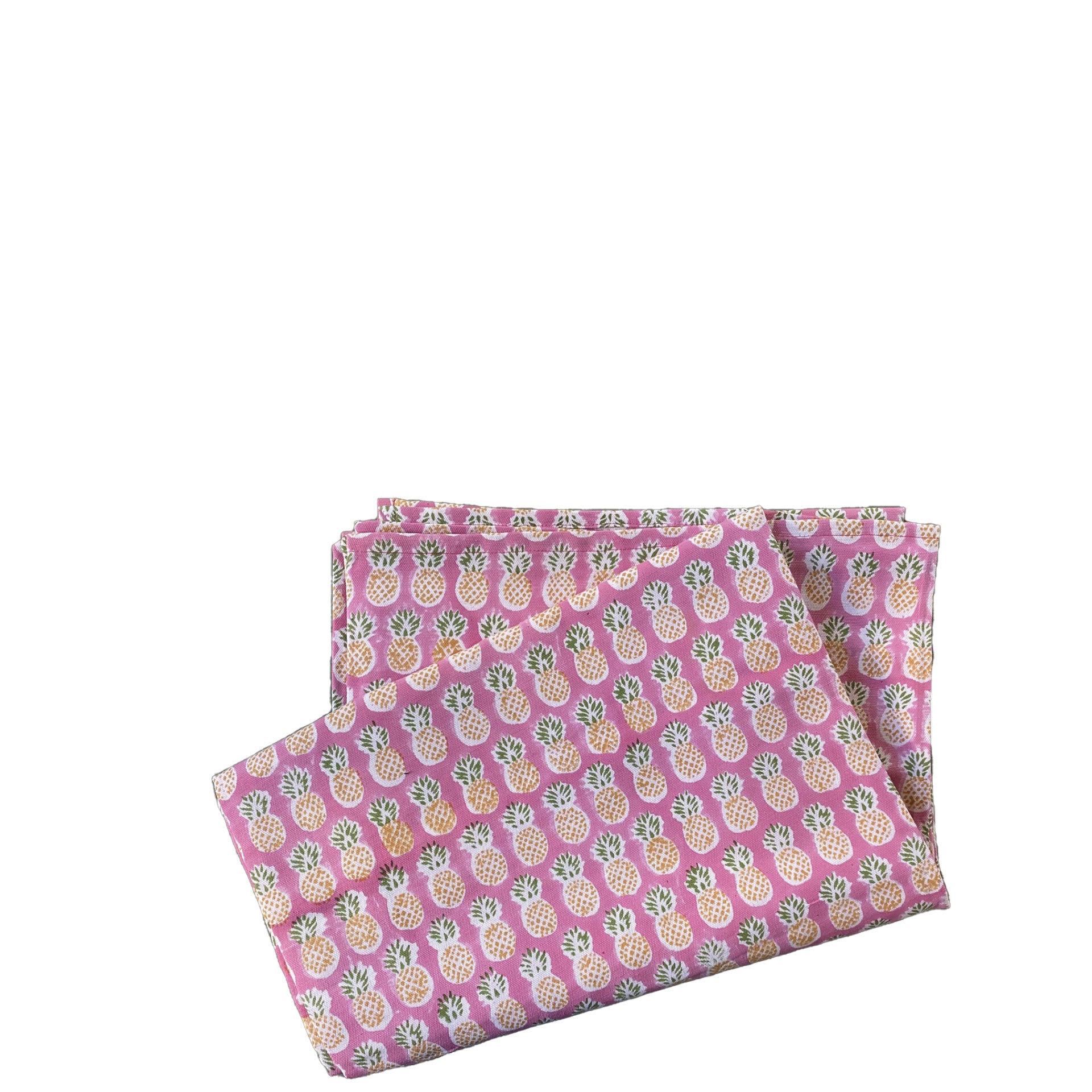 Pineapple Tablecloth - Pink Multi - Small