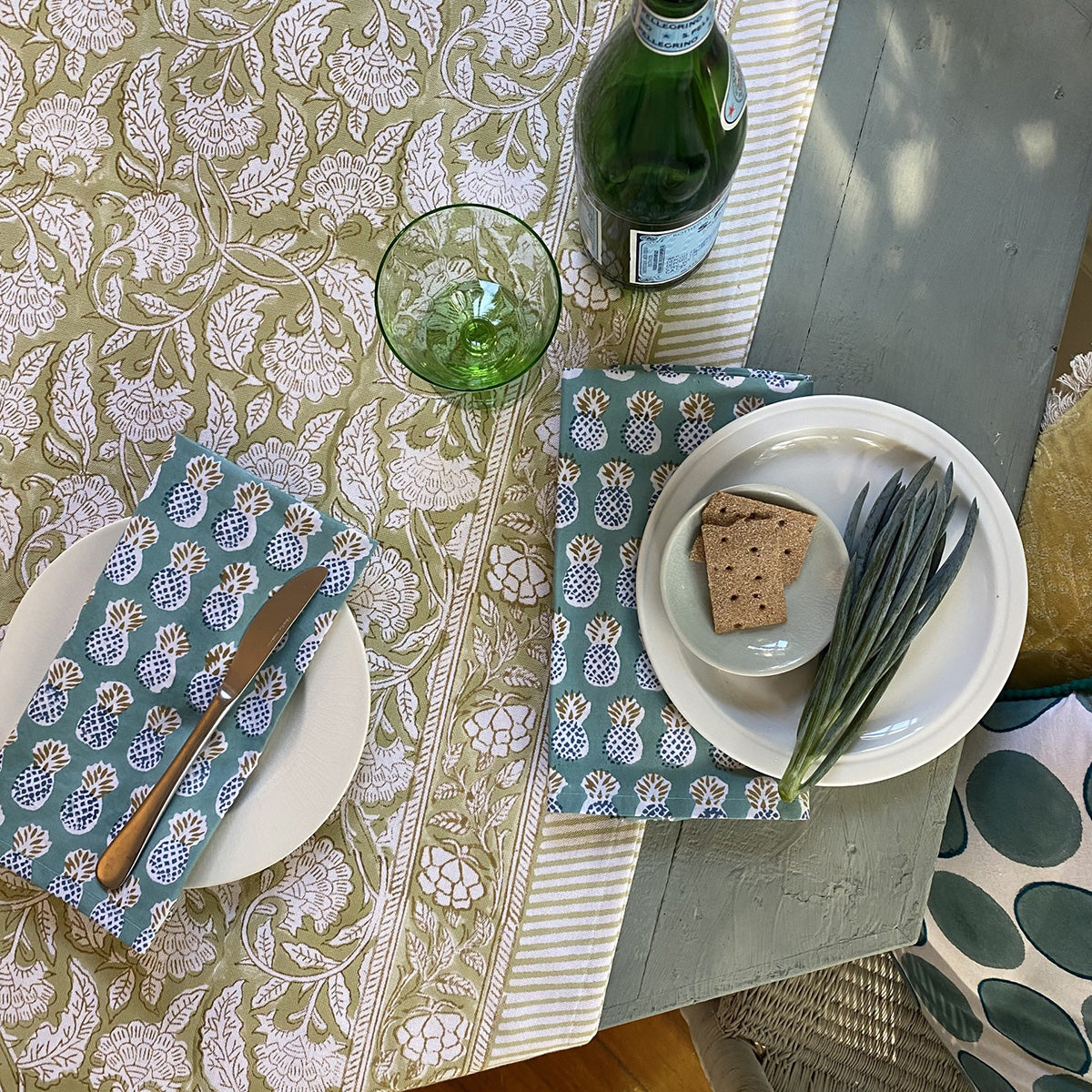 Shop Chrysanthemum Tablecloth Green – Australia’s Favourite