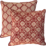 Block printed cushions