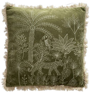 Cushion - Jungle Days - Olive Green