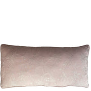 Lumbar Cushion - Peacocks - Pale Pink