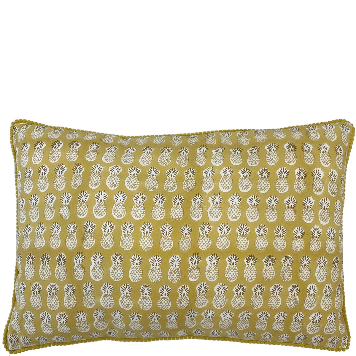 Lumbar Cushion - Pineapple - Yellow