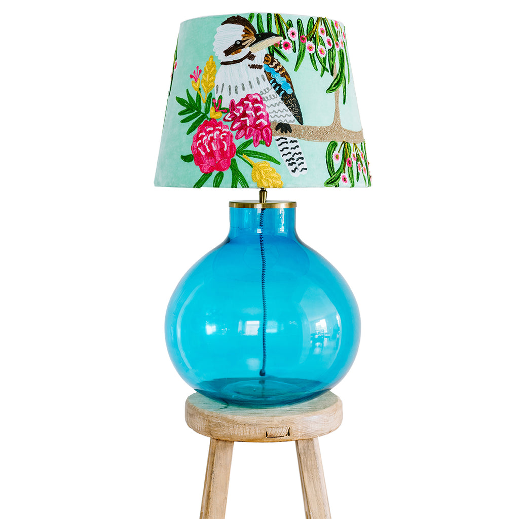 Velvet lampshades | Kookaburra