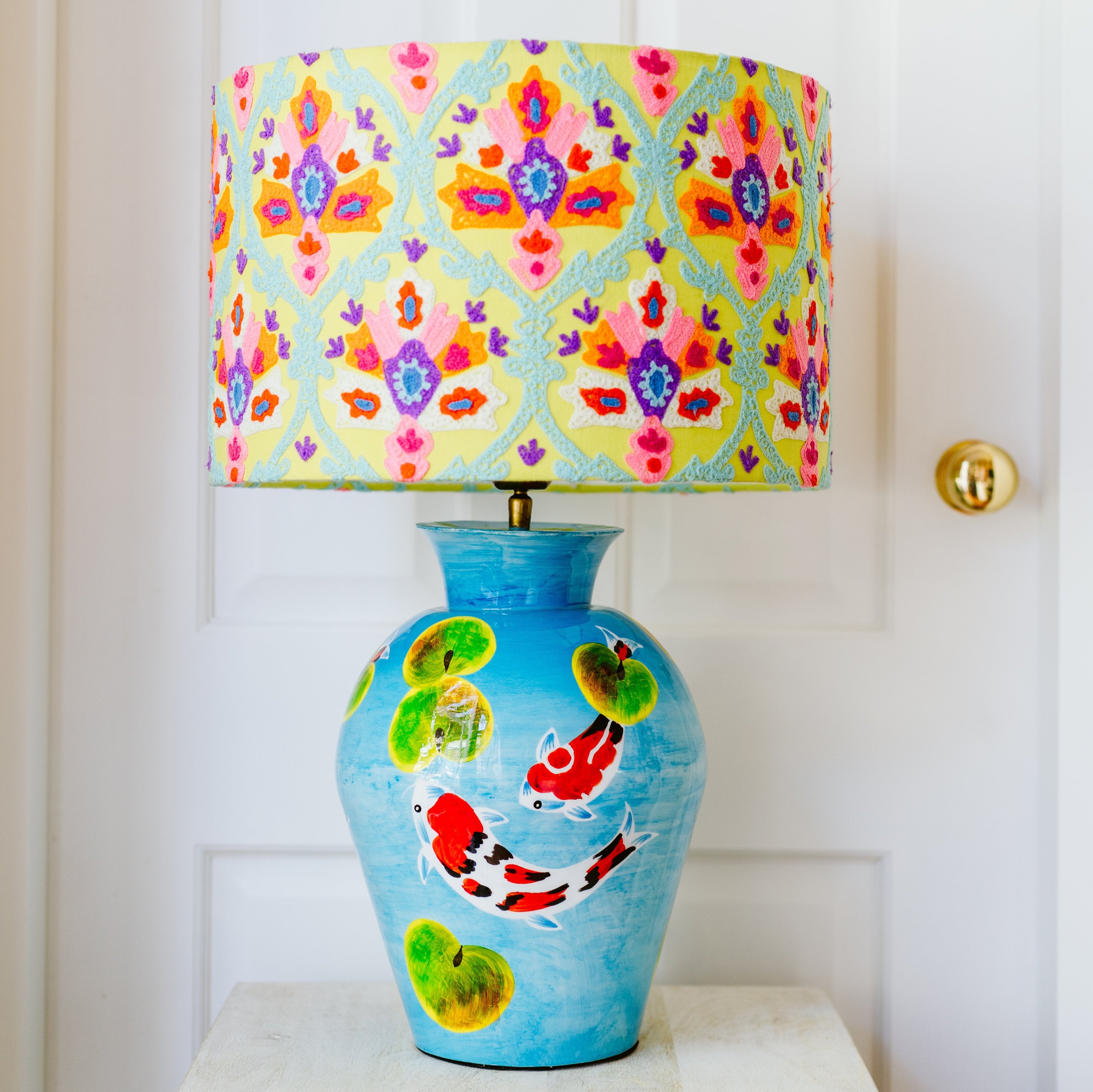 Lamp shades Australia | Bucharest Embroidered