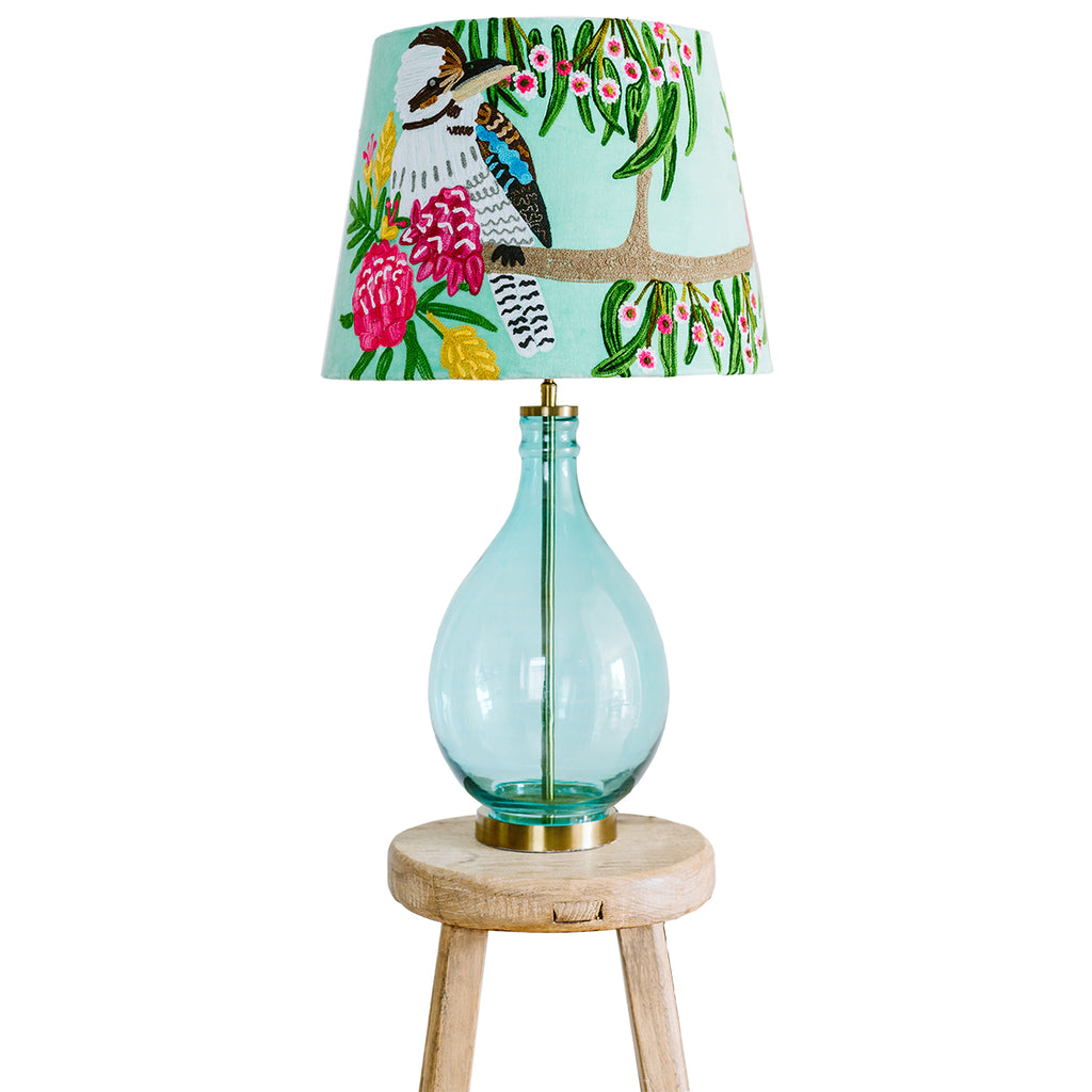 Velvet lampshades | Kookaburra