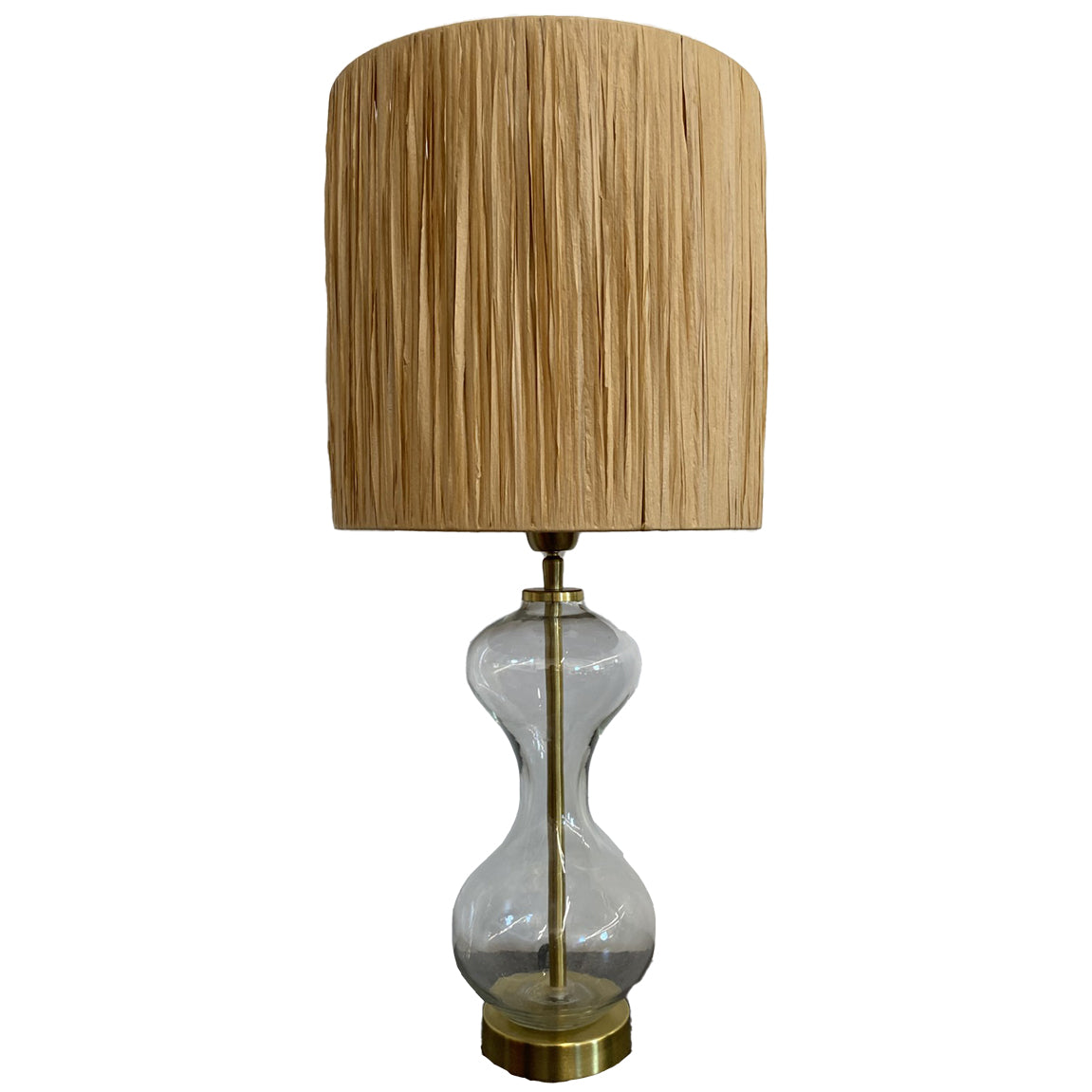 Raffia Lampshade Gold