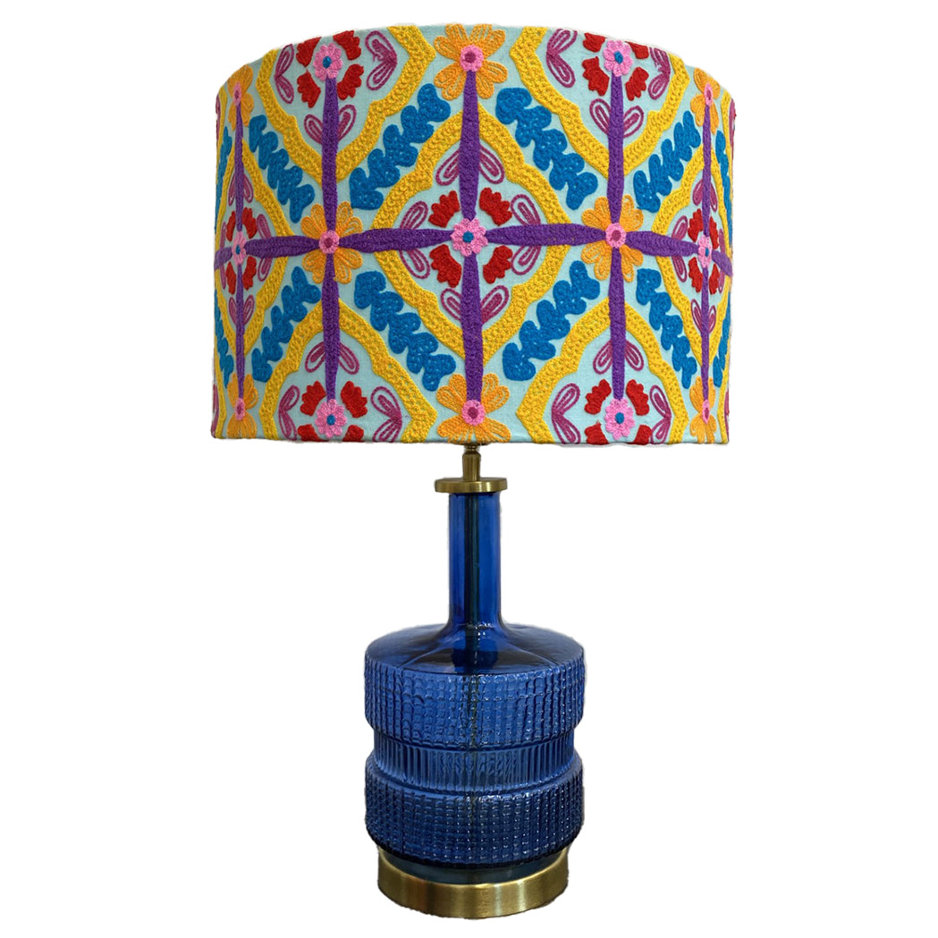 Embroidered Lamp Shade