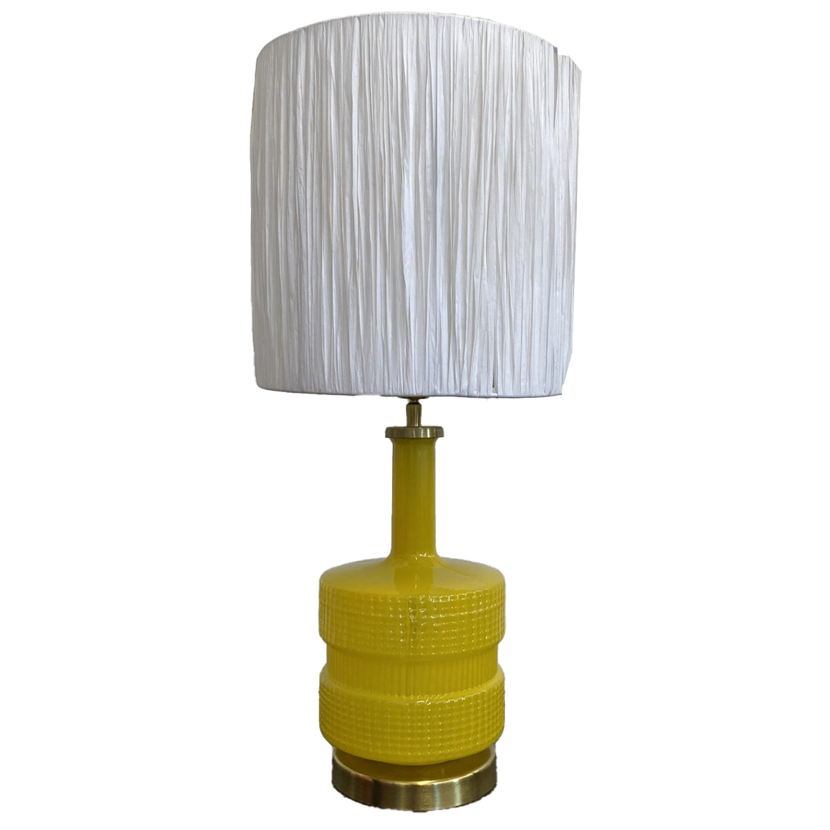 Raffia Lampshade White