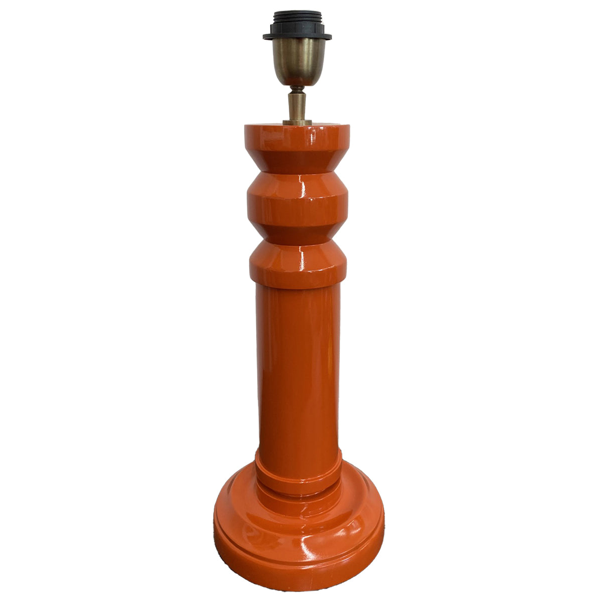 Iconic Lamp Base - Orange