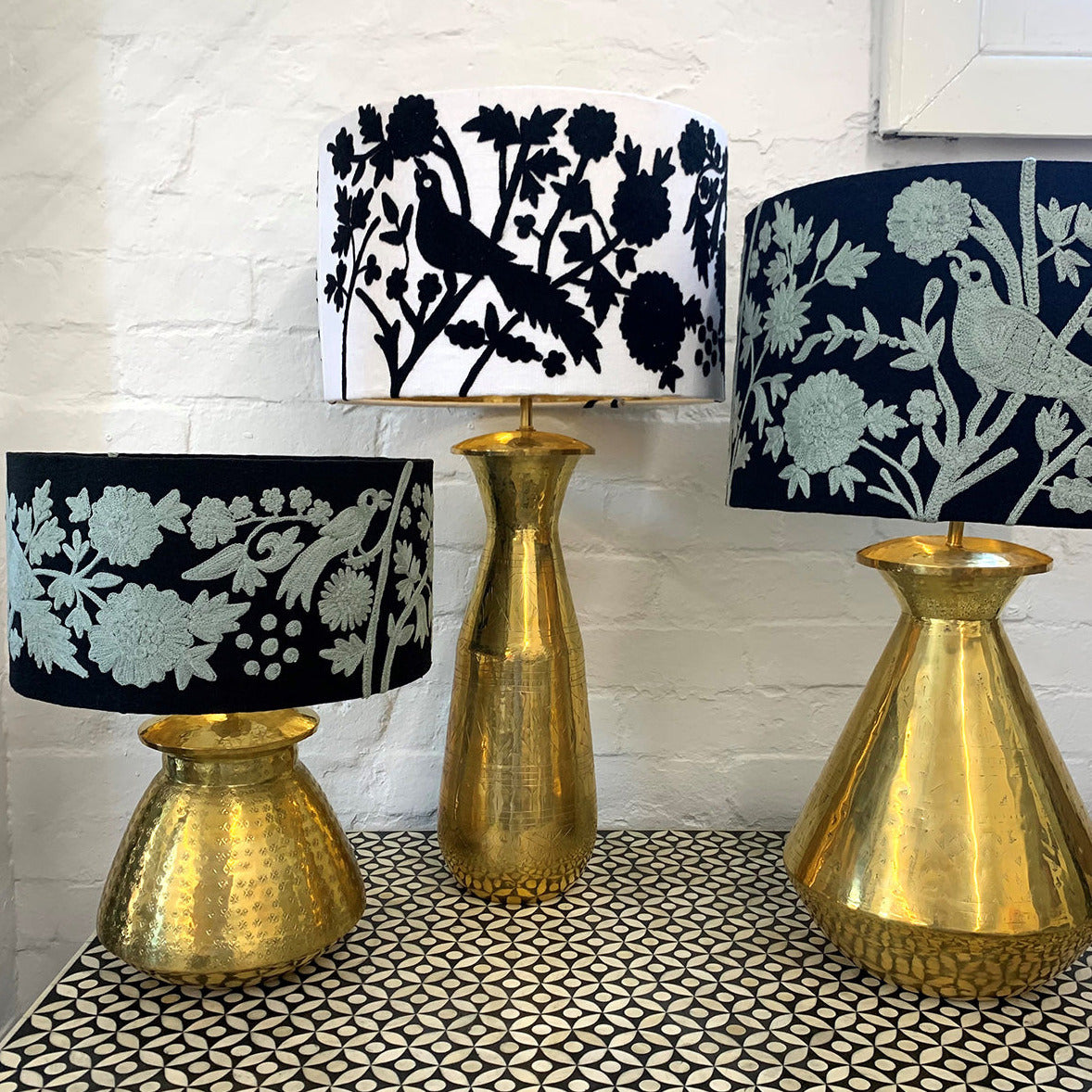 Squat Lamp Base - Gold