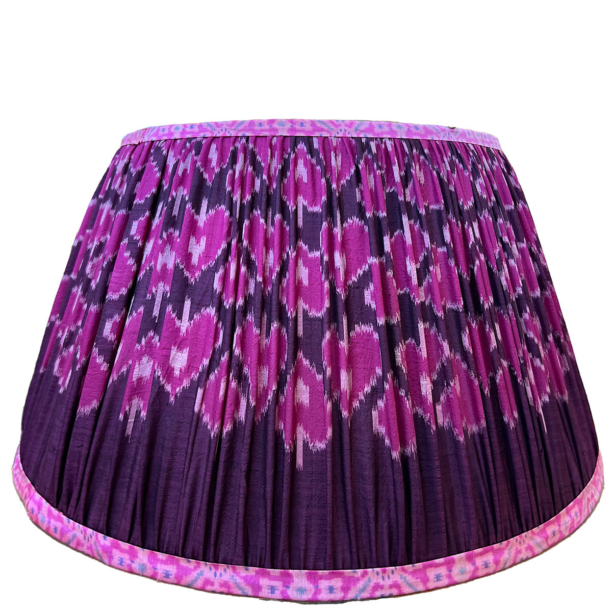 Vintage Silk Sari Pleated Lampshade 184