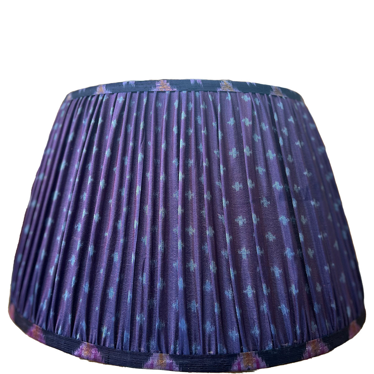 Vintage Silk Sari Pleated Lampshade 227