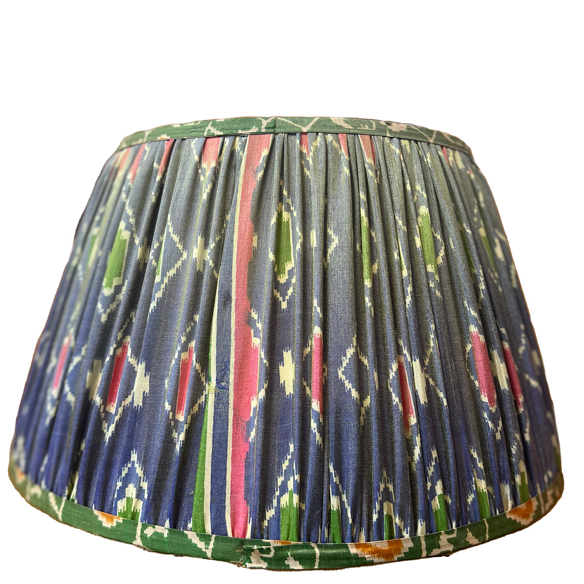 Vintage Silk Sari Pleated Lampshade 235