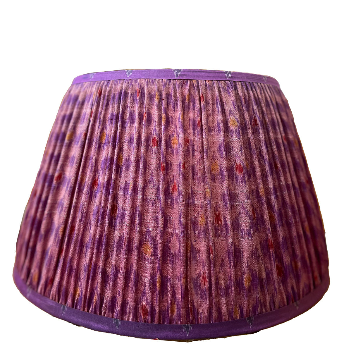 Vintage Silk Sari Pleated Lampshade 238