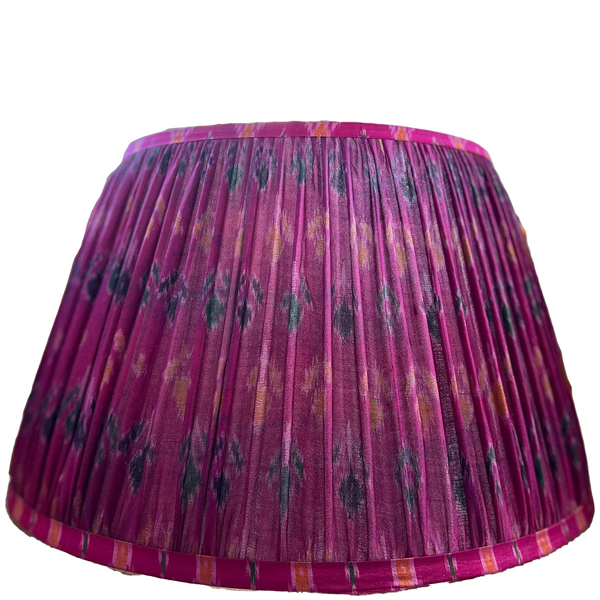 Vintage Silk Sari Pleated Lampshade 188