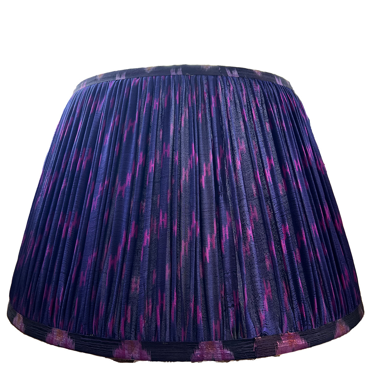 Vintage Silk Sari Pleated Lampshade 207