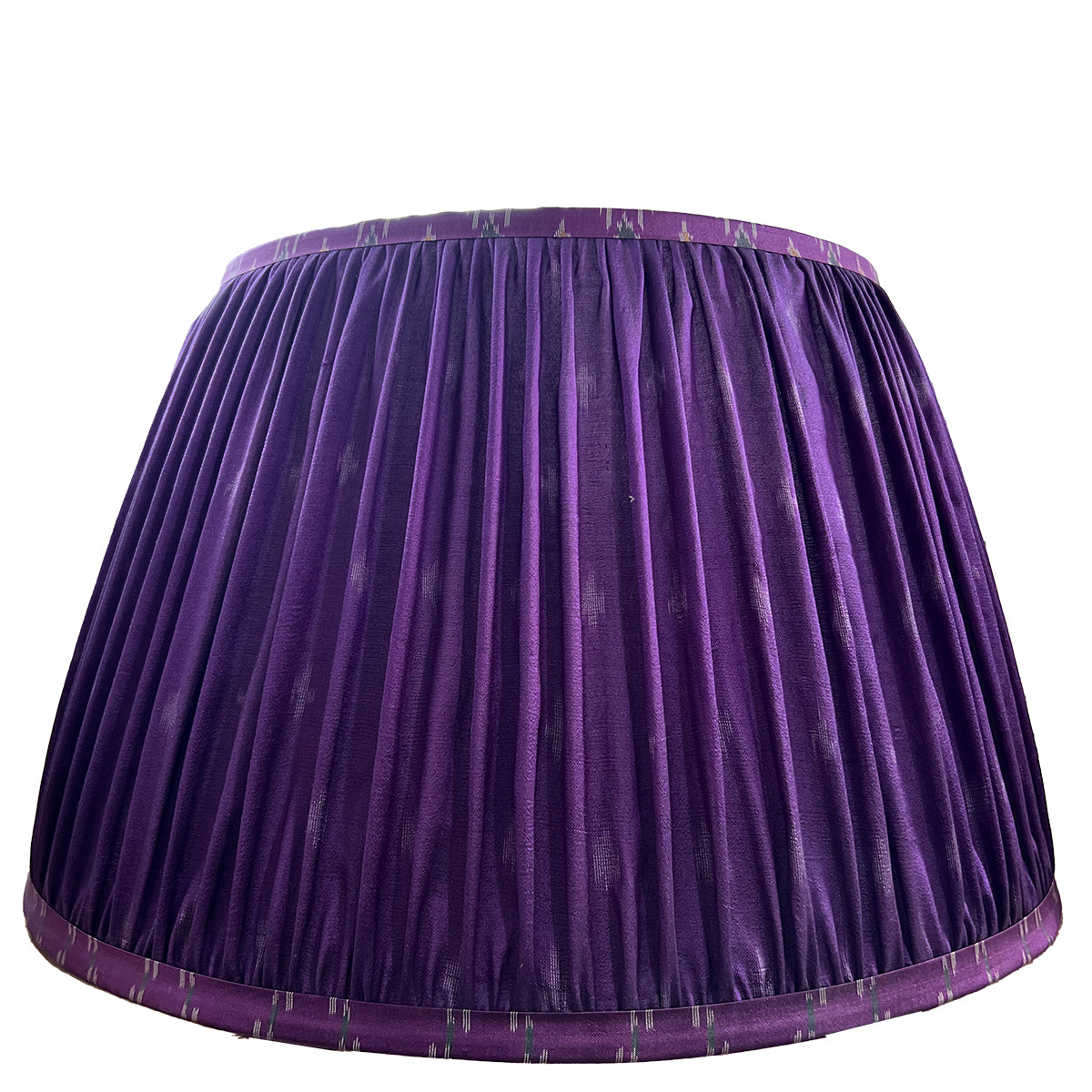 Vintage Silk Sari Pleated Lampshade 220