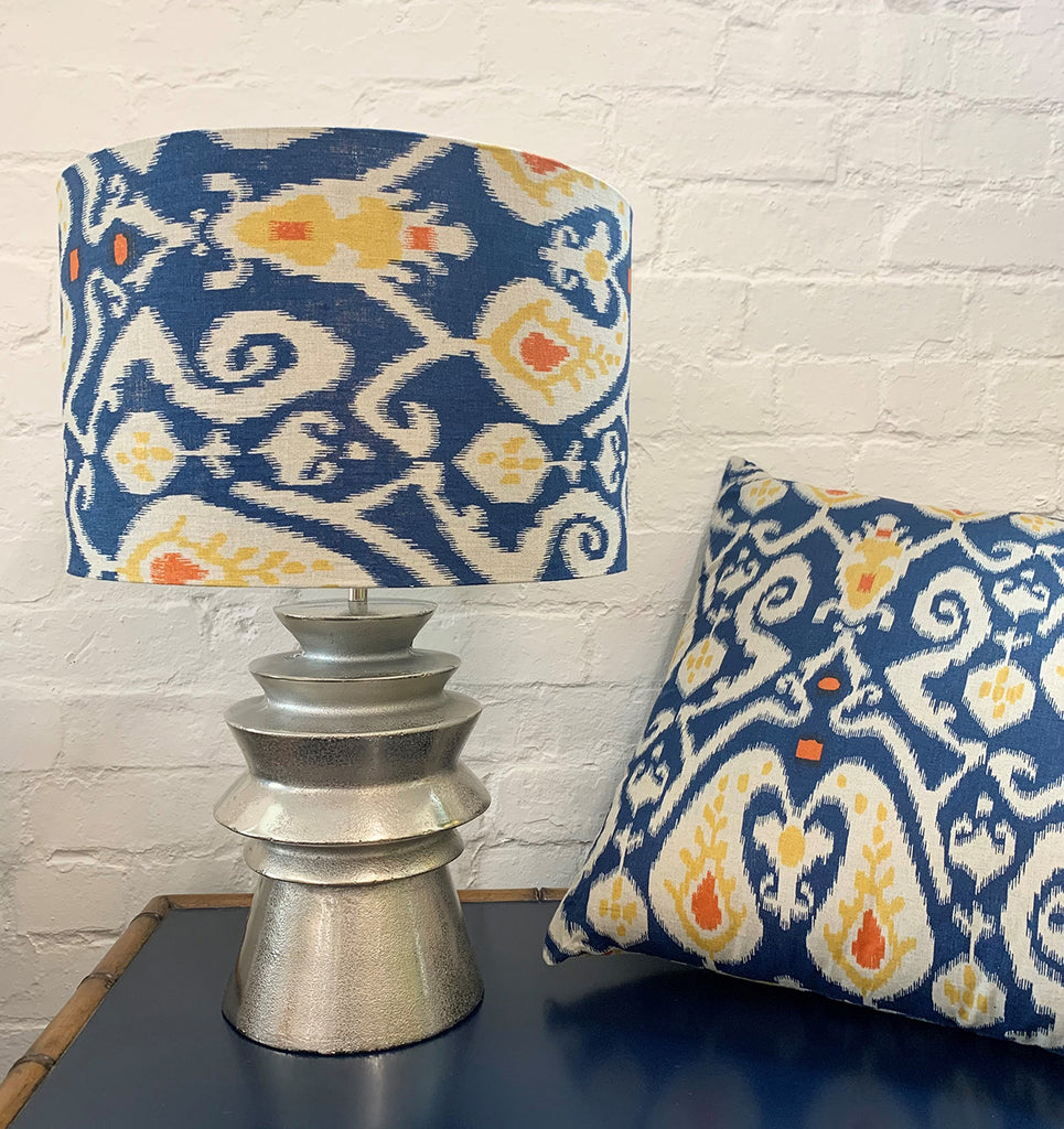 Ikat cushions