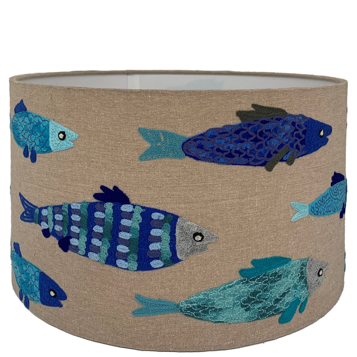 Lamp shade | Tropical Fish Blue