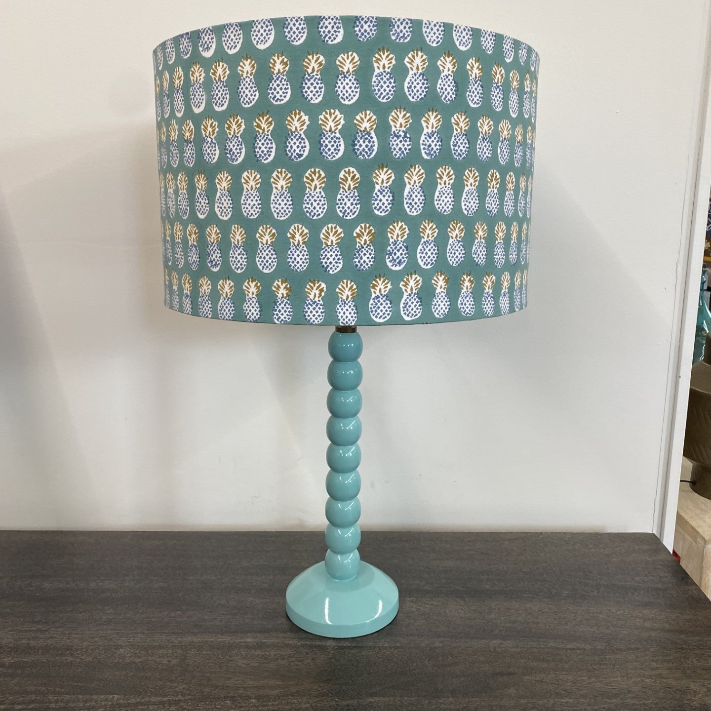 Block Printed Cotton Lamp Shades