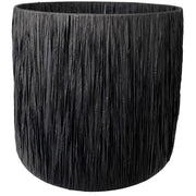 Raffia Lampshade Black