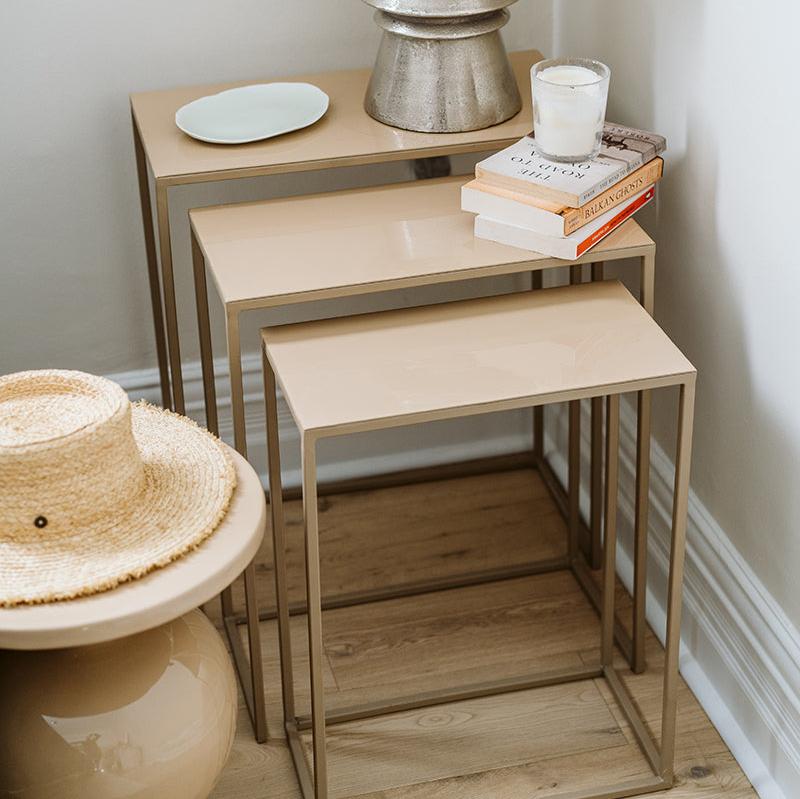 Nested side tables