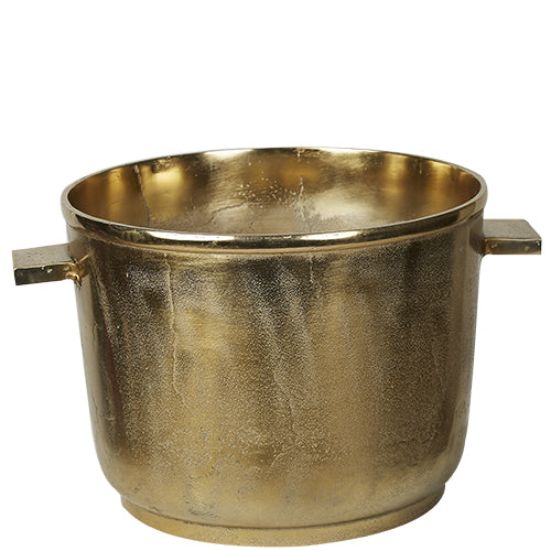 Oversized Ice Bucket - Antique Gold