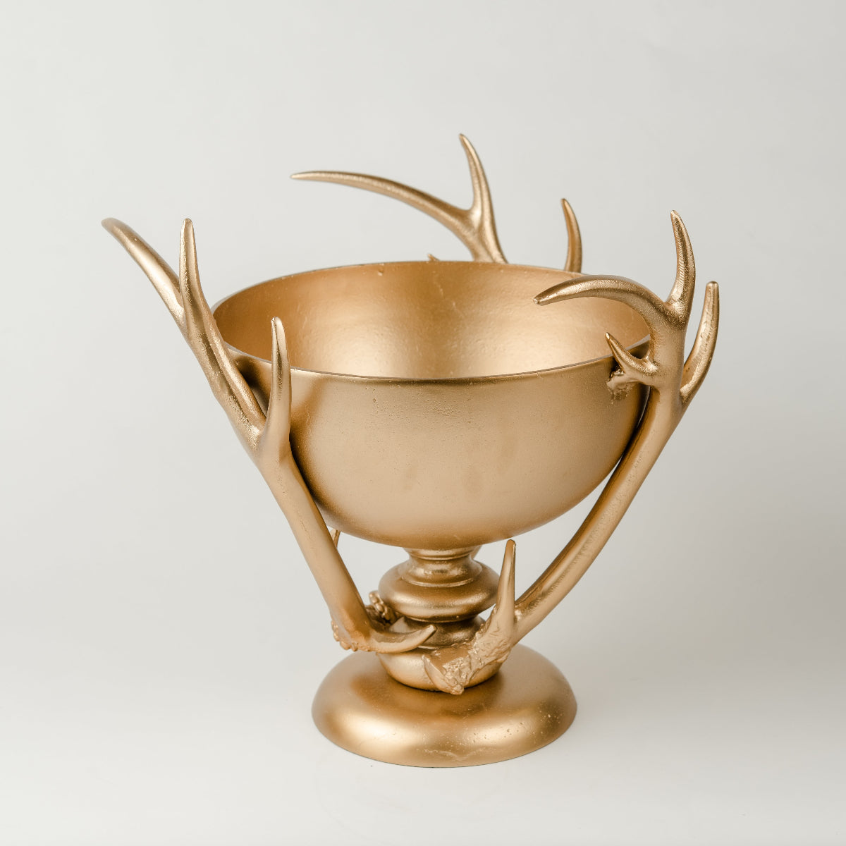 Swirling Antler Ice Bucket - Matt Gold