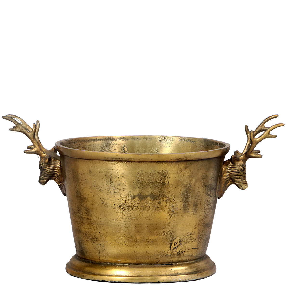 Reindeer Urn with Base - Large - Antique