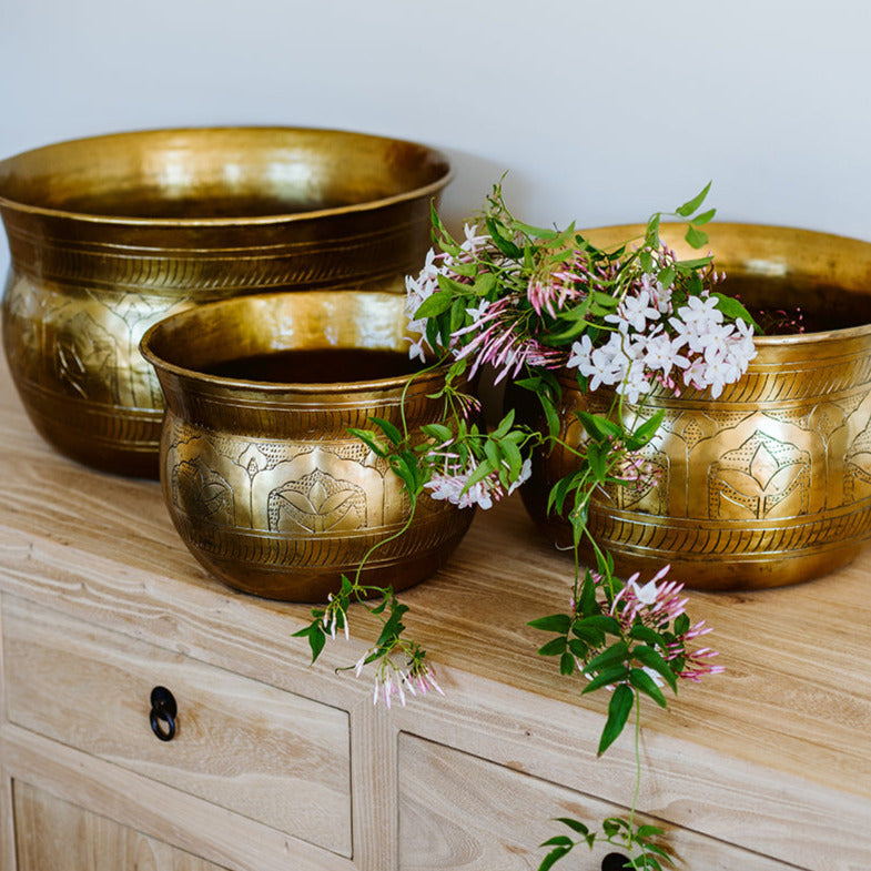 Leopard Bowl - Antique Gold – Ruby Star Traders Online Shop