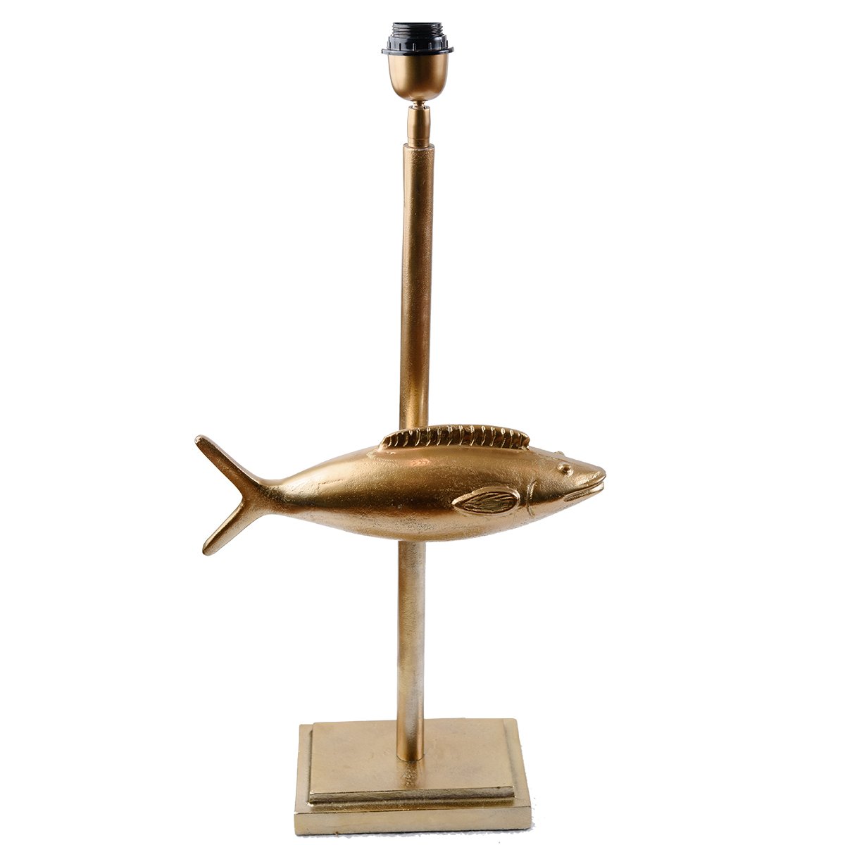 Fish Lamp Base - New Bronze