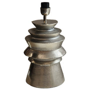 Disc Lamp Base - Nickel