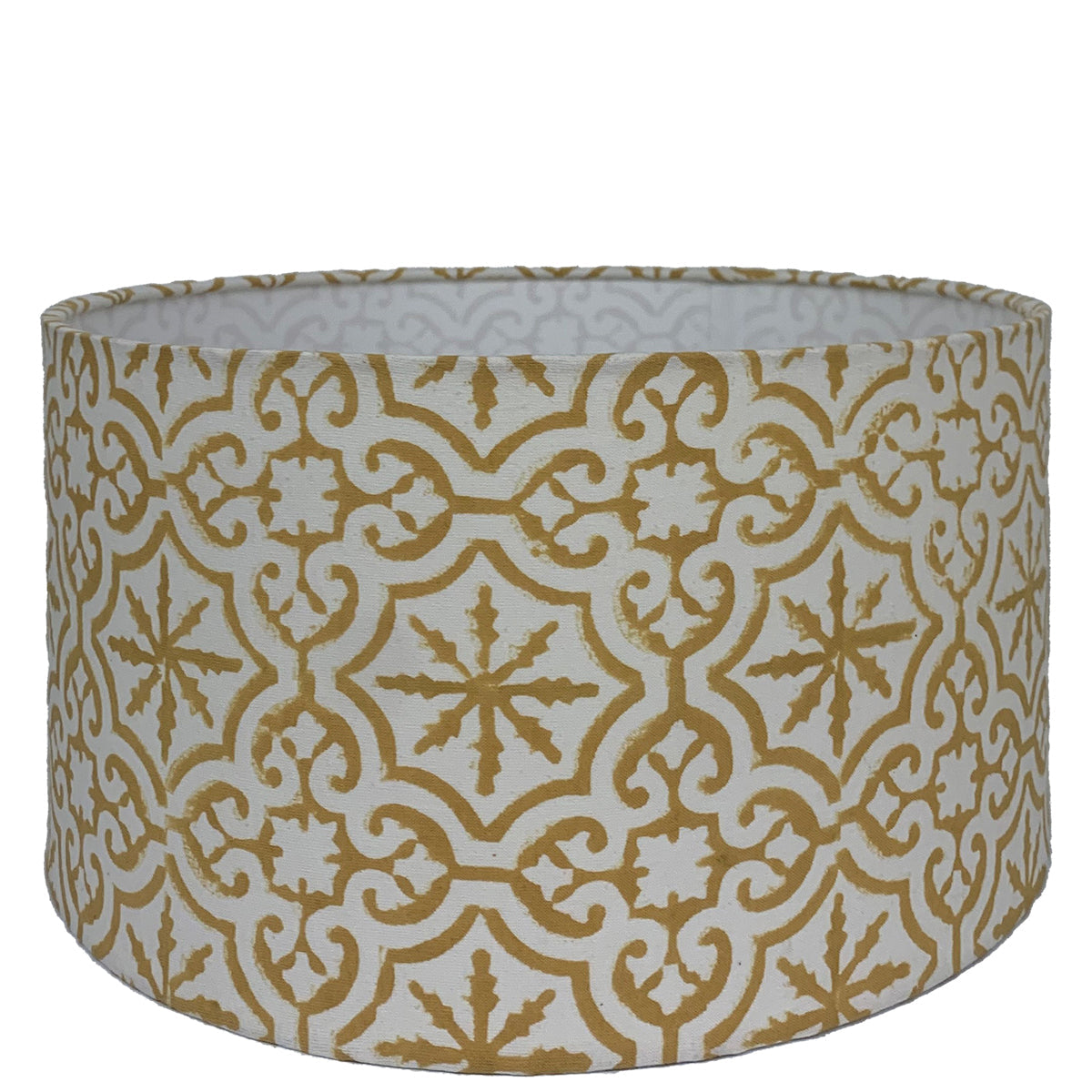 Block print lamp shades | Tile Mustard