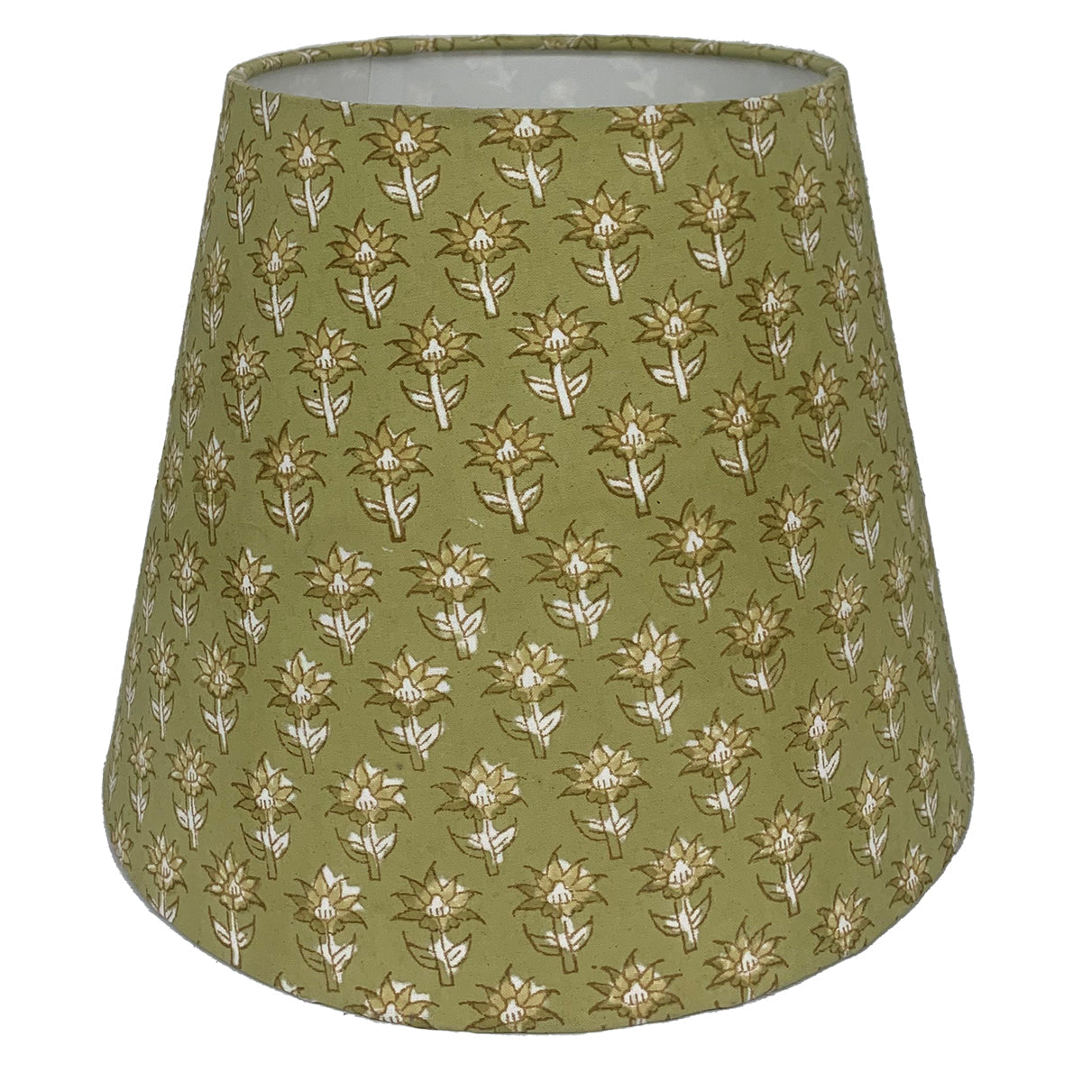 Block printed lamp shades | Mini Bouti Green