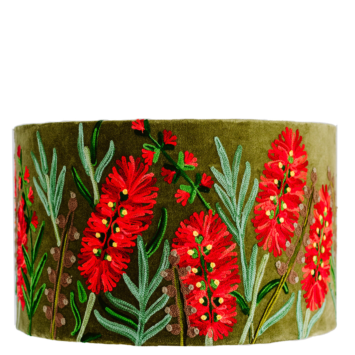 Lamp shade - Callistemon Green