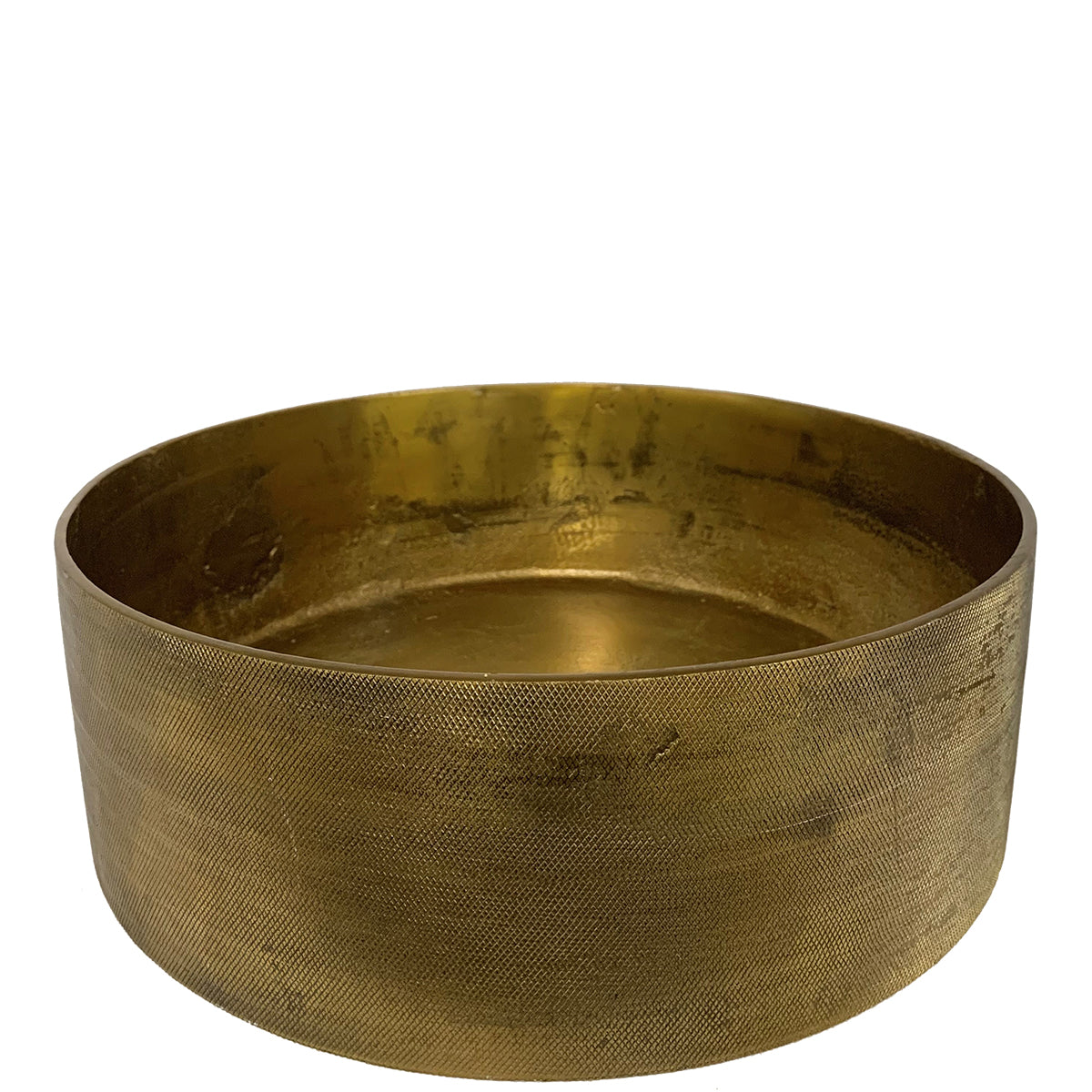 Round Tray - Large - Antique Gold