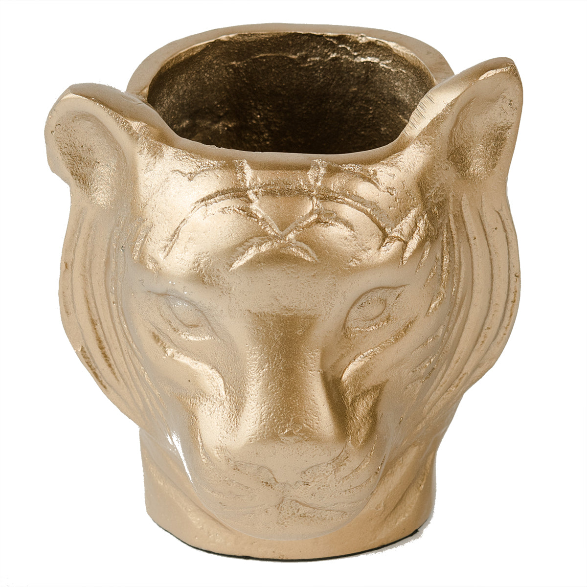 Tiger Vase - New Matt Gold